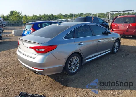 2015 Hyundai Sonata Sport/Limited z USA, uszkodzony, nr VIN 5NPE34AF4FH209728